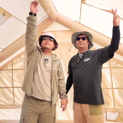 Coody 8.0 Air Tent Beige - Inflatable Tent House for Camping (1-4 Person)