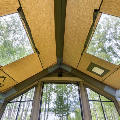 Coody 8.0 Air Tent Forest Green - Inflatable Tent House for Camping (1-4 Person)