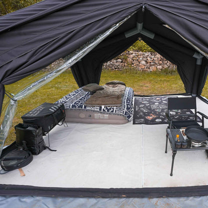 Coody Air Tent Hub Shelter Black Inflatable Tents for Camping (2-6 Person)
