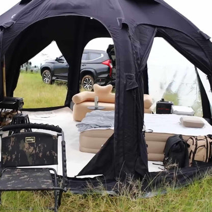 Coody Aurora Dome Black Inflatable Shelter for 2-4 person