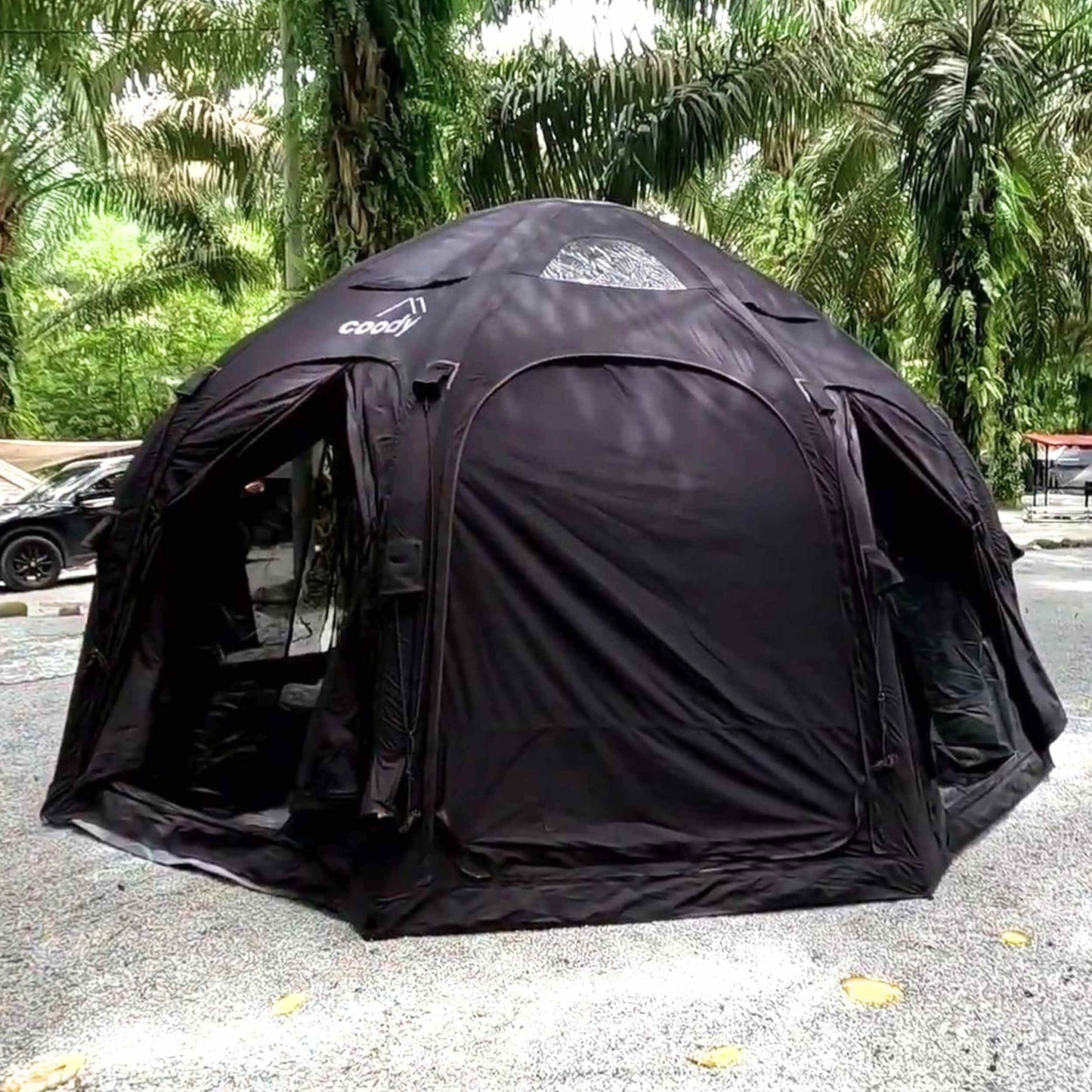 Coody Aurora Dome Black Inflatable Shelter for 2-4 person