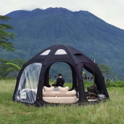 Coody Aurora Dome Black Inflatable Shelter for 2-4 person