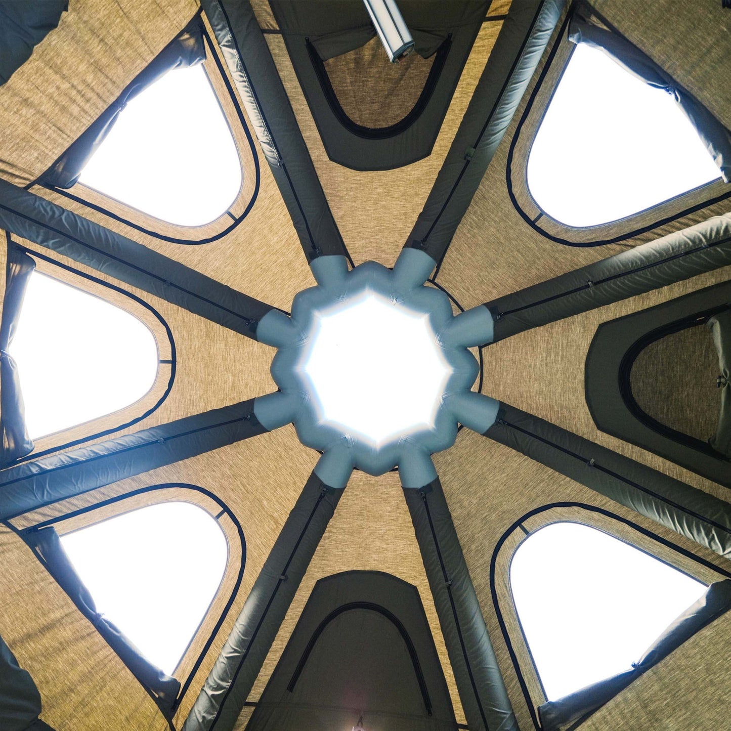 Coody Aurora Dome Forest Green Inflatable Shelter for 2-4 person