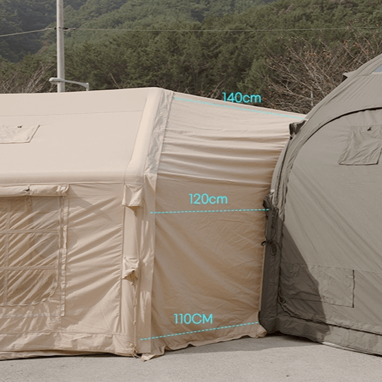 Coody Tent Connector Dome+3.6 (Beige) - for Aurora Dome-to-Tent(17.2, 13.6, Hub, 10)