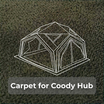 Carpet for Coody Hub AirTent - Forest Green