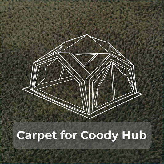 Carpet for Coody Hub AirTent - Forest Green