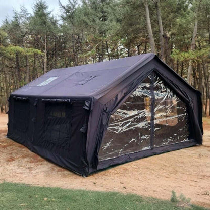 Coody Familia AirTent 17.2 Black Inflatable Tent House for Camping (2-10 Person)