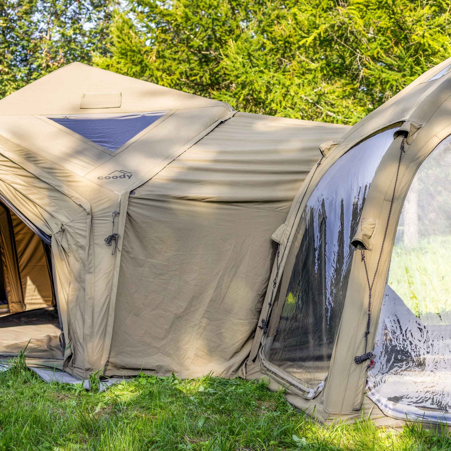 Coody Tent Connector Dome+3.6 (Forest Green) - for Aurora Dome-to-Tent(17.2, 13.6, Hub, 10)