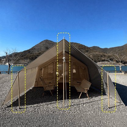 Poles for Coody tents