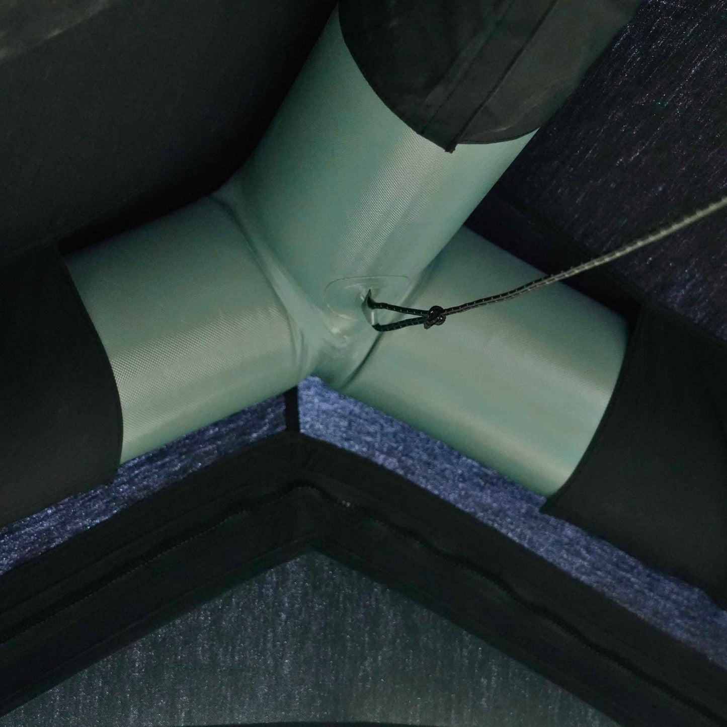 Coody Familia AirTent 13.6 Black Inflatable Tent House for Camping (2-8 Person)