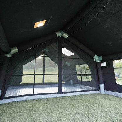 Coody Familia AirTent 13.6 Black Inflatable Tent House for Camping (2-8 Person)