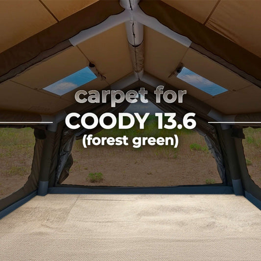 Carpet for Coody 13.6 Familia AirTent - Forest Green