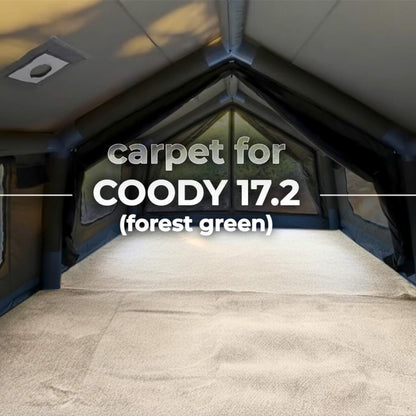 Carpet for Coody 17.2 Familia AirTent - Forest Green