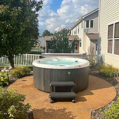 Patio Elegance Northstar Round Spa Hot Tub - 7' Outdoor Spa for 5 Adults