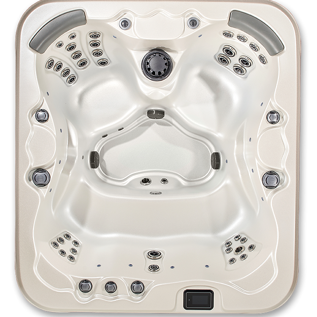 Patio Elegance Pioneer 5-Person Spa Hot Tub – Compact Luxury with Dual Captain’s Chairs for Ultimate Relaxation