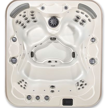 Patio Elegance Pioneer 5-Person Spa Hot Tub – Compact Luxury with Dual Captain’s Chairs for Ultimate Relaxation