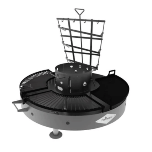 Tromen Duomo Firepit Open Fire Argentine Grill