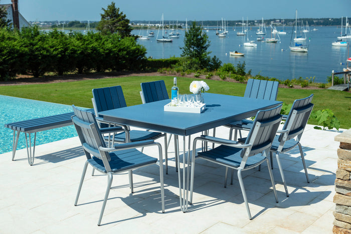 Seaside Casual Poly HIP Long Dining Table