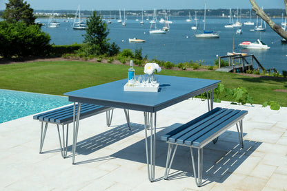 Seaside Casual Poly HIP Long Dining Table