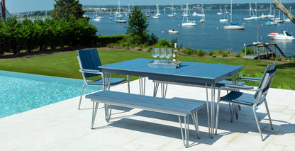 Seaside Casual Poly HIP Long Dining Table