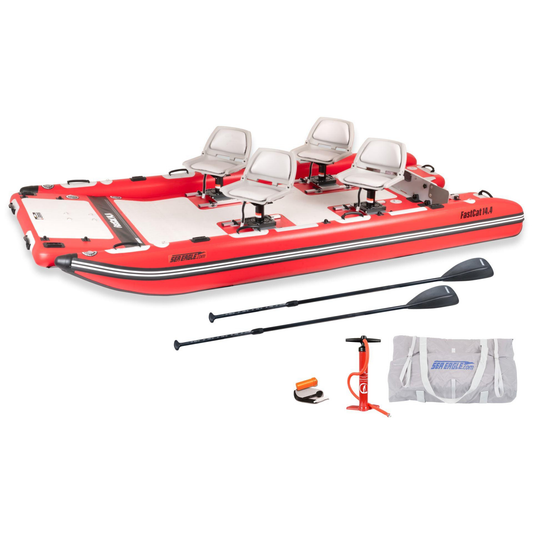 Sea Eagle FastCat14 Catamaran Pontoon Deluxe Package