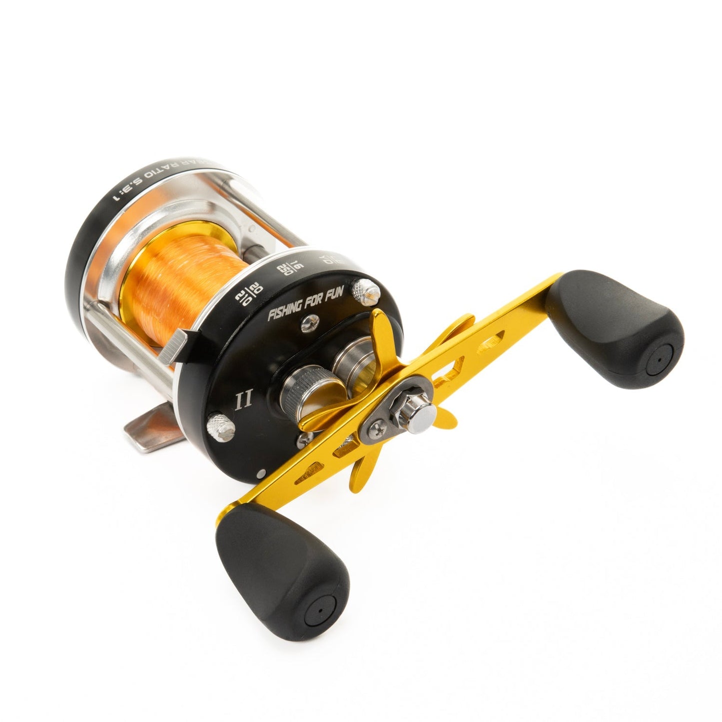 Catfish Pro Fishing for Fun Round Baitcaster Reel