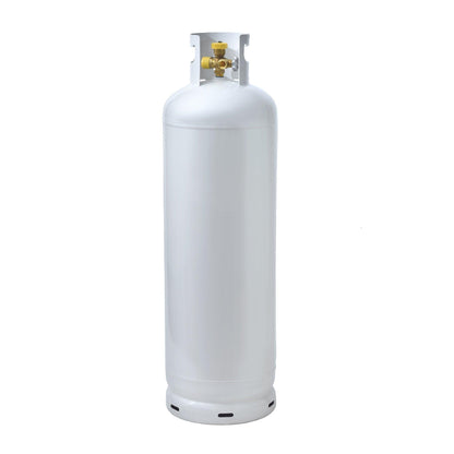 Flame King 100LB Multi-Valve Propane Tank High Capacity Filler