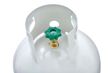 Flame King 100lb Empty Propane Tank LP Cylinder with POL Valve