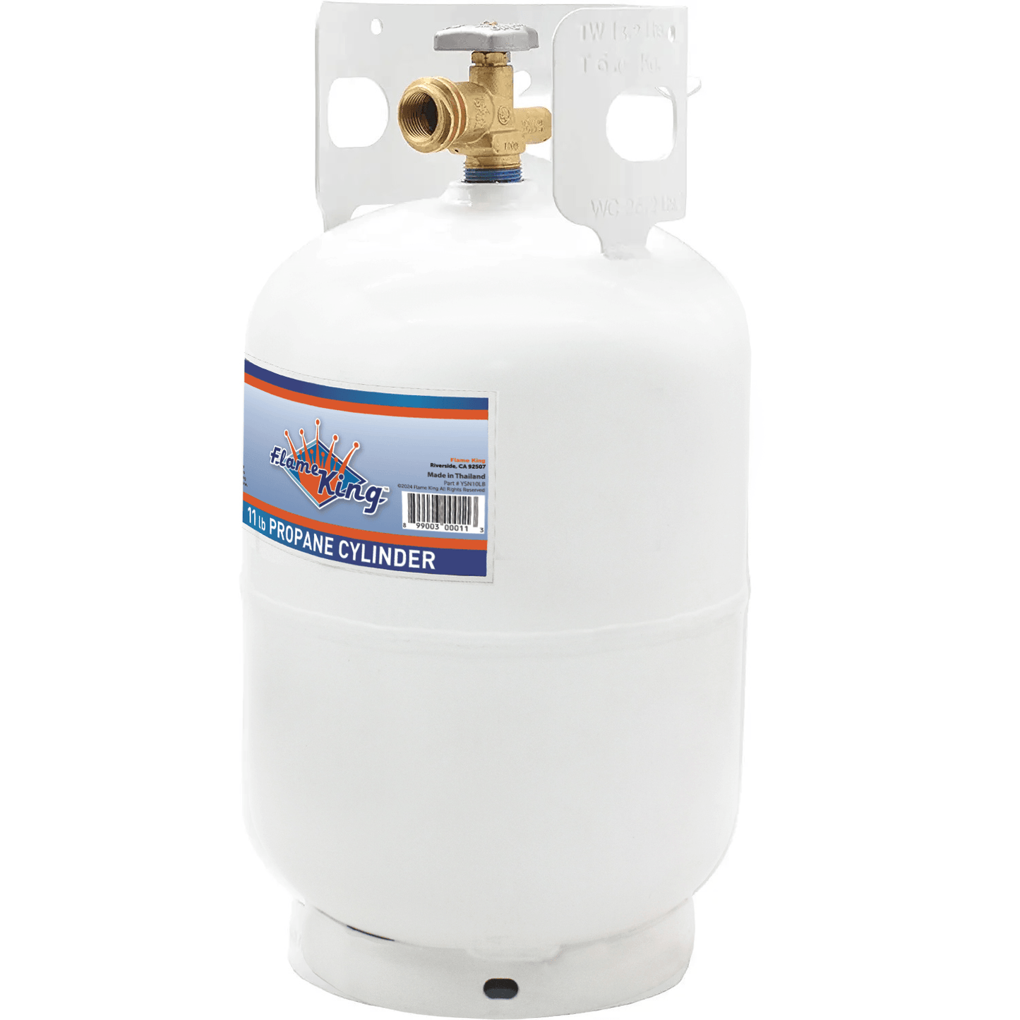 Flame King 10lb Propane Tank LP Cylinder with OPD