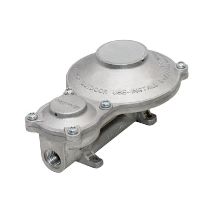 Flame King 2-Stage 300,000 BTU Propane LP Vertical Super Compact Regulator