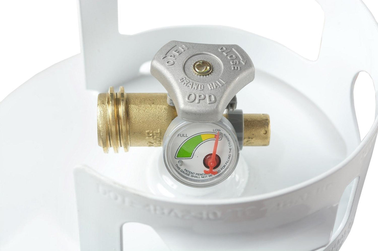 Flame King 20lb Propane Tank LP Cylinder with OPD & Gauge