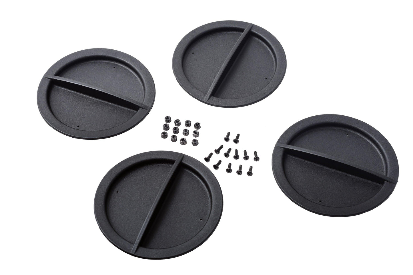 Flame King Dual 30LB LP Propane Tank Light Plastic Heavy Duty Cover RV Trailer Black