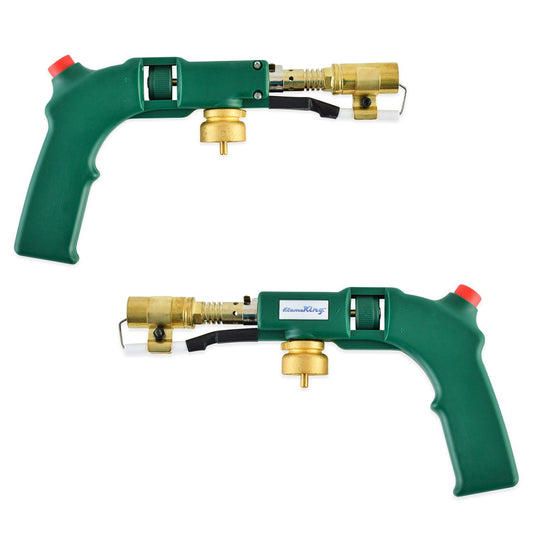 Flame King High Intensity Propane Cooking Searing Torch with Electric Start & Comfort Handle