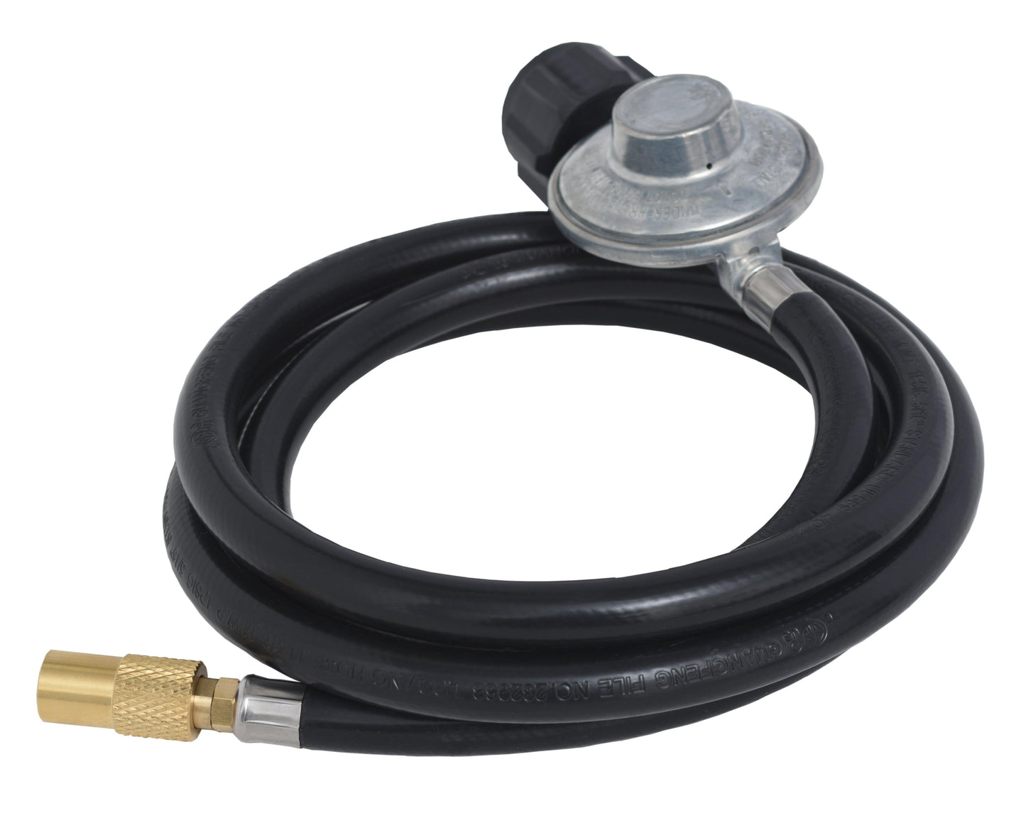 Flame King Regulator Hose Adapter Connect to 20Lb Tank for 17 and 22 inch Tabletop Grill Griddle, 6 Feet