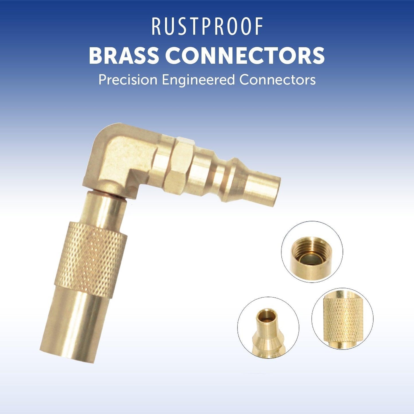 Flame King RV Quick Connect Elbow Adapter for 17" or 22" Griddle