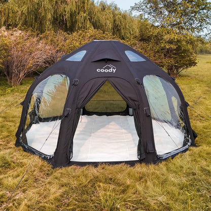 Coody Aurora Dome Black Inflatable Shelter for 2-4 person