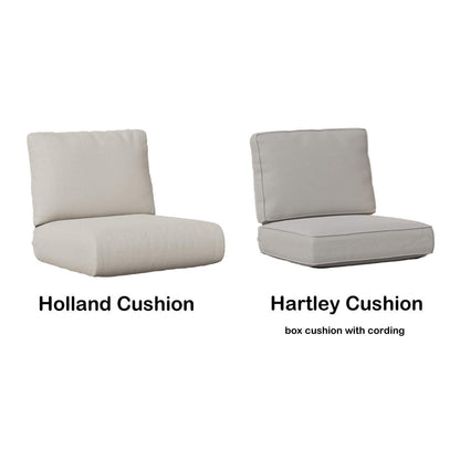 Berlin Gardens Hartley Poly Club Chair Holland Cushion Group B Fabric