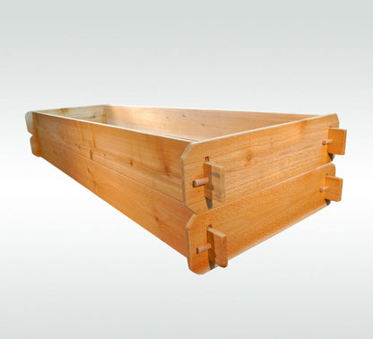Timberlane Gardens Raised Garden Bed Kit Double Deep (Two 2x6) Select Cedar