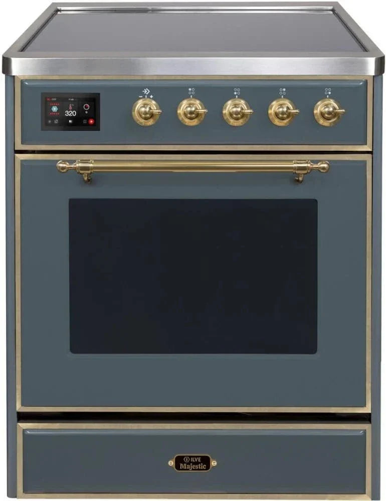 ILVE 30 in. Majestic II Series Induction Range 4 Element Stove Electric Oven UMI30NE3BGG