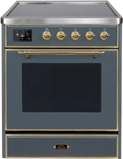 ILVE 30 in. Majestic II Series Induction Range 4 Element Stove Electric Oven UMI30NE3BGG