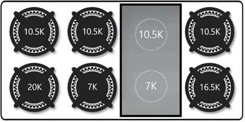 ILVE Majestic II 48" Dual Fuel Range, Glossy Black, UM12FDNS3BKBLP