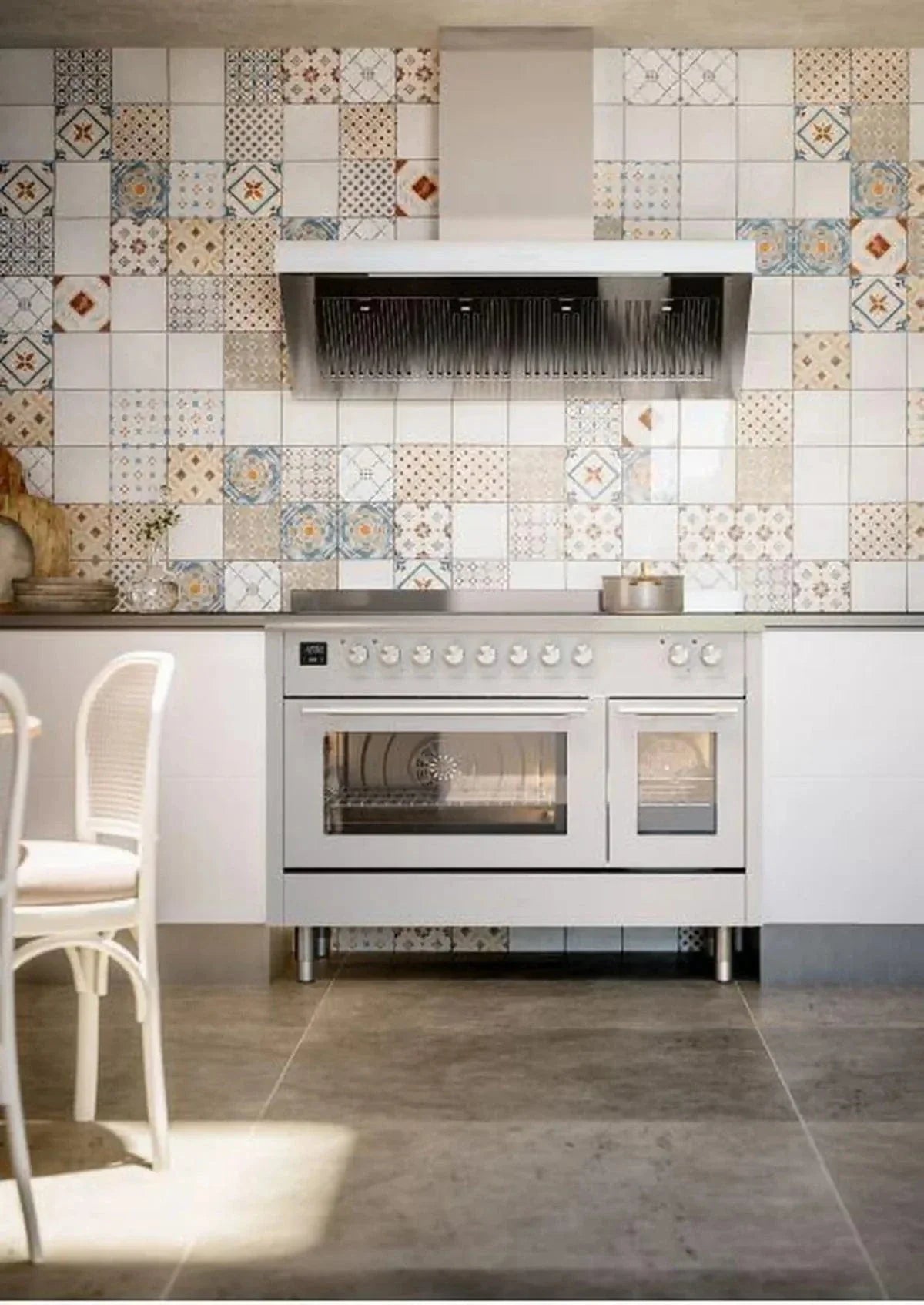 ILVE Professional Plus II 48" Dual Fuel Range in Matte Graphite UP48FWMPMG