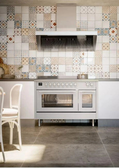 ILVE Professional Plus II 48" Dual Fuel Range in Matte Graphite UP48FWMPMG