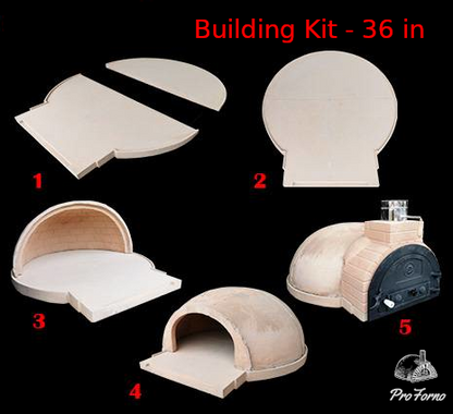 ProForno Assembling Kit - Traditional Brick Pizza Oven