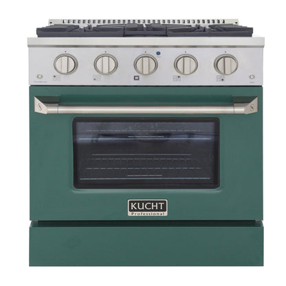 Kucht 30” Pro-Style Kitchen Dual Fuel Range - KDF302-B