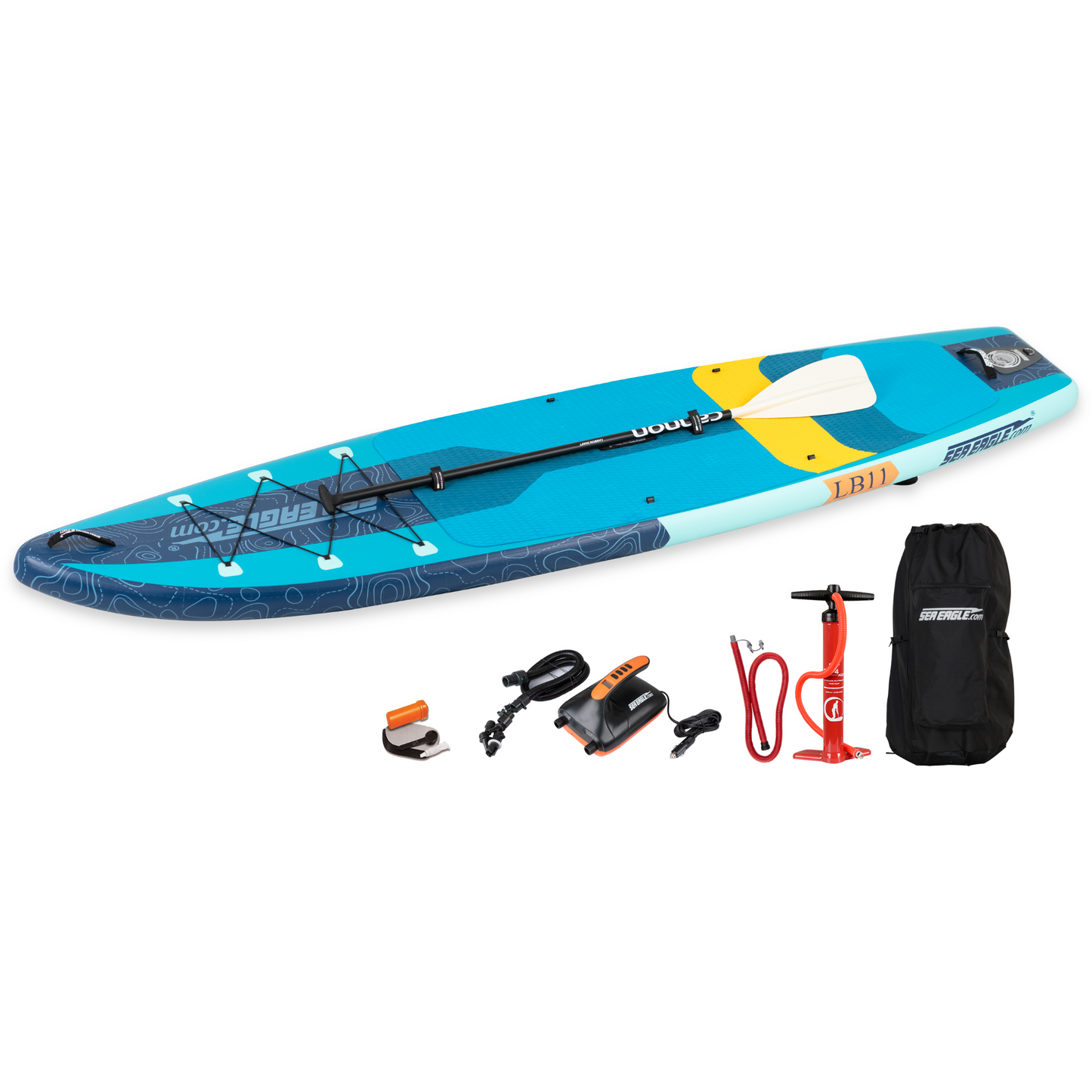 Sea Eagle Longboard LB11 Electric Pump Package