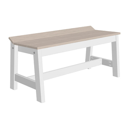 LuxCraft Poly 41" Cafe Dining Bench