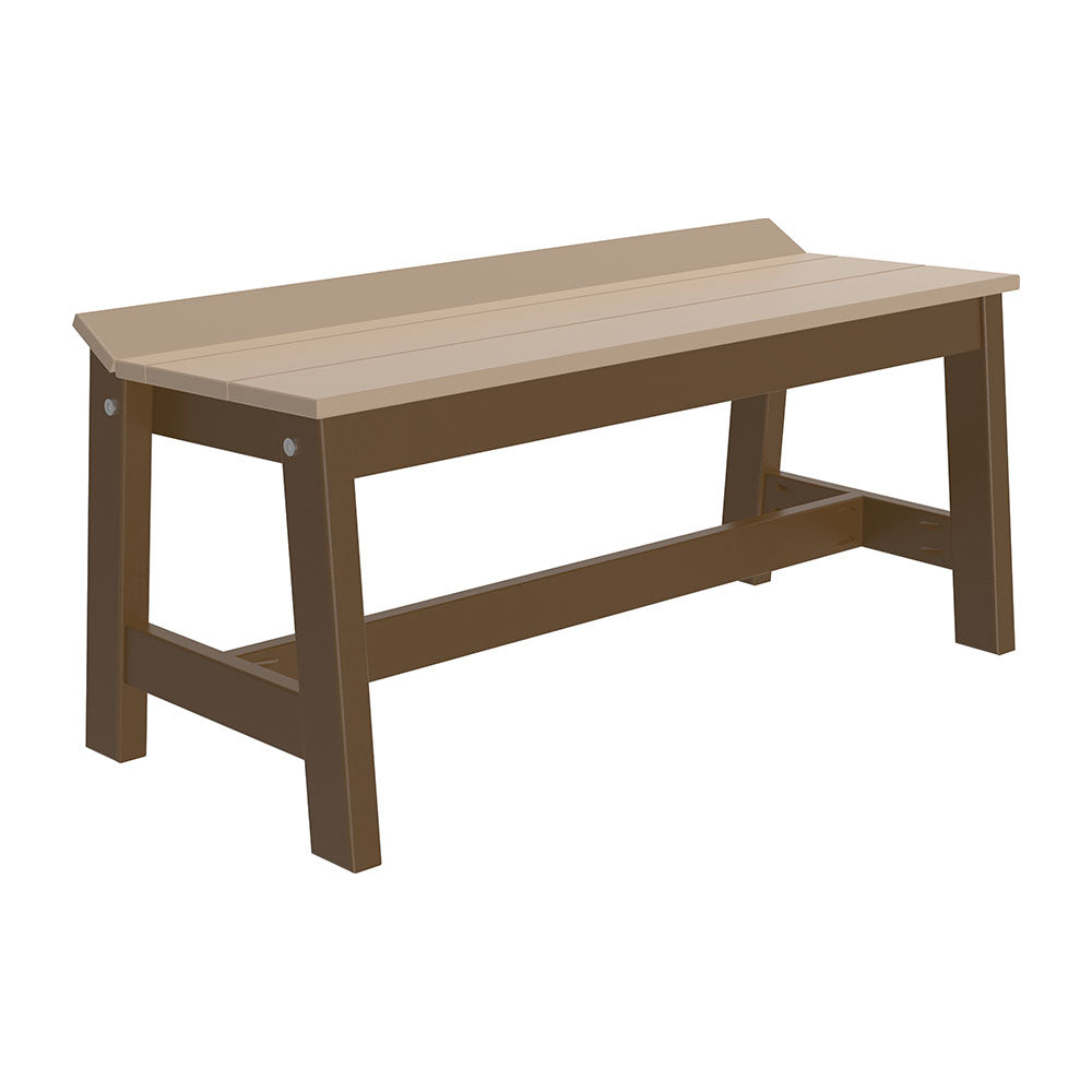 LuxCraft Poly 41" Cafe Dining Bench