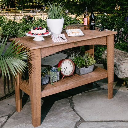 LuxCraft Poly Island Buffet Table