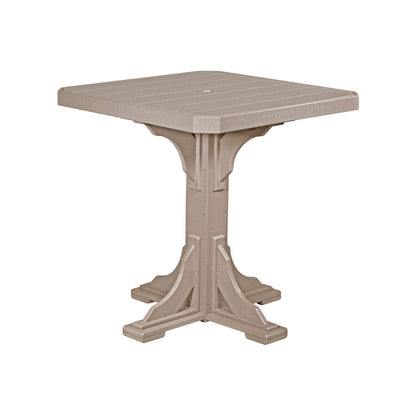 LuxCraft Poly 41" Square Table